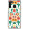 Bouffants and Broken Hearts Geometric Flowers Galaxy A21 Clear Case
