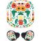 Bouffants and Broken Hearts Geometric Flowers Galaxy Buds Pro Skin