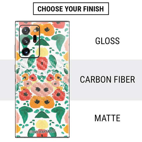 Bouffants and Broken Hearts Geometric Flowers Galaxy Note20 Ultra 5G Skin