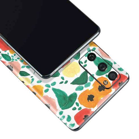 Bouffants and Broken Hearts Geometric Flowers Galaxy S20 Fan Edition Skin