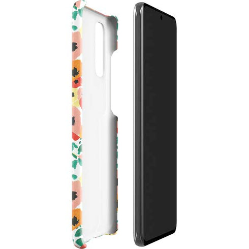 Bouffants and Broken Hearts Geometric Flowers Galaxy S20 Lite Case
