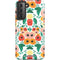 Bouffants and Broken Hearts Geometric Flowers Galaxy S21 5G Pro Case