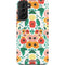Bouffants and Broken Hearts Geometric Flowers Galaxy S21 Plus 5G Pro Case