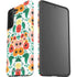 Bouffants and Broken Hearts Geometric Flowers Galaxy S21 Plus 5G Pro Case