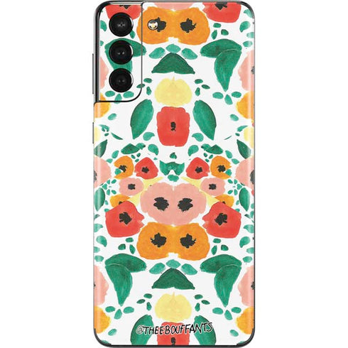 Bouffants and Broken Hearts Geometric Flowers Galaxy S21 Plus 5G Skin