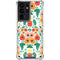 Bouffants and Broken Hearts Geometric Flowers Galaxy S21 Ultra 5G Clear Case