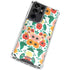 Bouffants and Broken Hearts Geometric Flowers Galaxy S21 Ultra 5G Clear Case