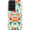 Bouffants and Broken Hearts Geometric Flowers Galaxy S21 Ultra 5G Pro Case