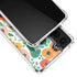 Bouffants and Broken Hearts Geometric Flowers Galaxy S22 Plus Clear Case