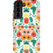 Bouffants and Broken Hearts Geometric Flowers Galaxy S22 Pro Case