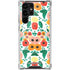 Bouffants and Broken Hearts Geometric Flowers Galaxy S22 Ultra Clear Case
