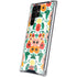 Bouffants and Broken Hearts Geometric Flowers Galaxy S22 Ultra Clear Case