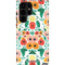 Bouffants and Broken Hearts Geometric Flowers Galaxy S22 Ultra Pro Case