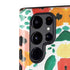 Bouffants and Broken Hearts Geometric Flowers Galaxy S22 Ultra Pro Case