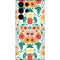 Bouffants and Broken Hearts Geometric Flowers Galaxy S22 Ultra Skin