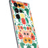 Bouffants and Broken Hearts Geometric Flowers Galaxy S22 Ultra Skin