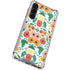 Bouffants and Broken Hearts Geometric Flowers Galaxy S23 Plus Clear Case