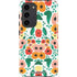 Bouffants and Broken Hearts Geometric Flowers Galaxy S23 Plus Pro Case