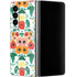 Bouffants and Broken Hearts Geometric Flowers Galaxy Z Fold4 5G Skin