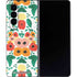 Bouffants and Broken Hearts Geometric Flowers Galaxy Z Fold4 5G Skin