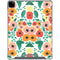 Bouffants and Broken Hearts Geometric Flowers iPad Pro 12.9in (2020) Clear Case