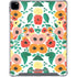 Bouffants and Broken Hearts Geometric Flowers iPad Pro 12.9in (2020) Clear Case