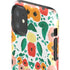 Bouffants and Broken Hearts Geometric Flowers iPhone 11 Impact Case