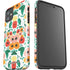 Bouffants and Broken Hearts Geometric Flowers iPhone 11 Impact Case