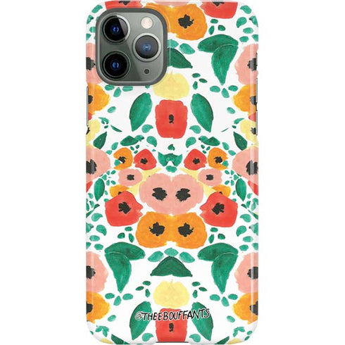 Bouffants and Broken Hearts Geometric Flowers iPhone 11 Pro Lite Case