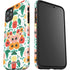 Bouffants and Broken Hearts Geometric Flowers iPhone 11 Pro Max Impact Case