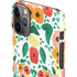 Bouffants and Broken Hearts Geometric Flowers iPhone 11 Pro Max Lite Case