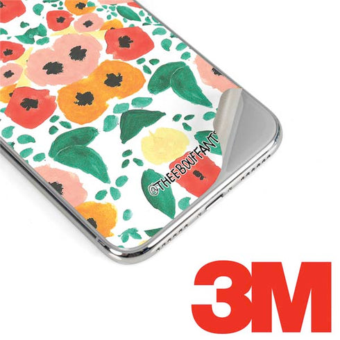 Bouffants and Broken Hearts Geometric Flowers iPhone 11 Pro Skin