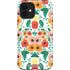 Bouffants and Broken Hearts Geometric Flowers iPhone 12 Impact Case