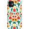 Bouffants and Broken Hearts Geometric Flowers iPhone 12 Mini Lite Case