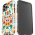 Bouffants and Broken Hearts Geometric Flowers iPhone 12 Pro Impact Case