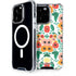 Bouffants and Broken Hearts Geometric Flowers iPhone 13 Pro MagSafe Case
