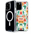 Bouffants and Broken Hearts Geometric Flowers iPhone 13 Pro Max MagSafe Case