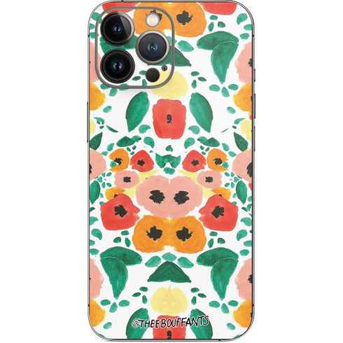 Bouffants and Broken Hearts Geometric Flowers iPhone 13 Pro Max Skin
