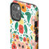 Bouffants and Broken Hearts Geometric Flowers iPhone 14 Plus Impact Case
