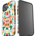 Bouffants and Broken Hearts Geometric Flowers iPhone 14 Plus Impact Case