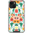 Bouffants and Broken Hearts Geometric Flowers iPhone 14 Plus Clear Case