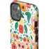 Bouffants and Broken Hearts Geometric Flowers iPhone 15 Impact Case