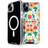 Bouffants and Broken Hearts Geometric Flowers iPhone 15 Plus MagSafe Case