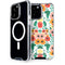 Bouffants and Broken Hearts Geometric Flowers iPhone 15 Pro Max MagSafe Case