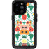 Bouffants and Broken Hearts Geometric Flowers iPhone 14 Pro Max Waterproof Case