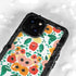 Bouffants and Broken Hearts Geometric Flowers iPhone 15 Waterproof Case