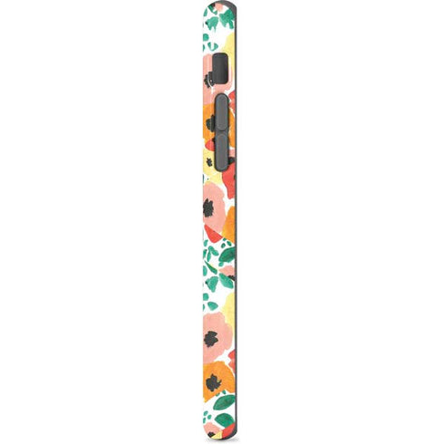 Bouffants and Broken Hearts Geometric Flowers iPhone 8 Pro Case