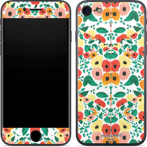 Bouffants and Broken Hearts Geometric Flowers iPhone SE (2nd & 3rd Gen) Skin