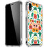 Bouffants and Broken Hearts Geometric Flowers iPhone XR Clear Case