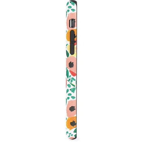 Bouffants and Broken Hearts Geometric Flowers iPhone XR Pro Case